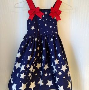 Bonnie Jean 4th of July patriotic dress